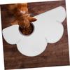 INOOMP 2-Piece Non-Slip, Waterproof Feeding Mats for Dogs and Cats view 2