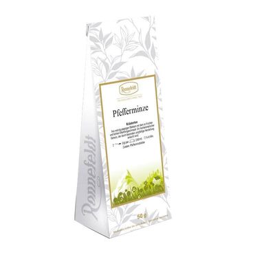 Ronnefeldt Peppermint Herbal Tea, 50 g, 6-Pack