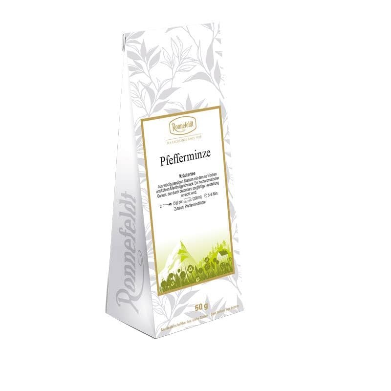 Ronnefeldt Peppermint Herbal Tea, 50 g, 6-Pack