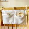 2-in-1 Crib Organizer Hanging Storage Bag, Brick Red view 3