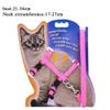 Adjustable Nylon Cat Harness and Leash Set view 2