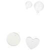 Kisangel 2-Piece Acrylic Betta Mirror Set for Aquariums with Floating Ball view 1