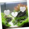 Kisangel 2-Piece Acrylic Betta Mirror Set for Aquariums with Floating Ball view 2