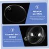 Kisangel 2-Piece Acrylic Betta Mirror Set for Aquariums with Floating Ball view 3