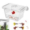 1/2-Piece Aquarium Fish Breeding Box, Transparent Acrylic Fry and Shrimp Isolation Box view 2