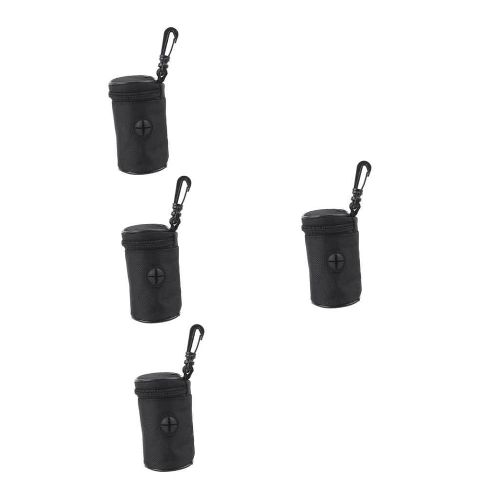 Supvox 4-Piece Pet Waste Bag Dispenser with Carabiner