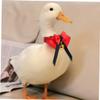 Milisten Handmade Bird Collar with Red Fabric and Metal Bell view 2