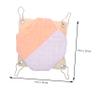 Supvox 3-Piece Small Pet Resting Hammocks for Hamsters, Guinea Pigs and Chinchillas view 3
