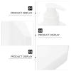 White 300 ml PET Refillable Pump Bottles view 4