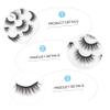 MAGICLULU 2 Boxes of 6D False Eyelashes for Women, 3D Artificial Lashes view 4