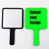 WunM Studio Personalized Handheld Makeup Mirror – Custom Image, Text or Logo view 4