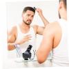 MAGICLULU Men's Shaving Set with Bowl and Stand, Black view 2