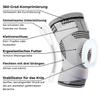 MEIION AktivLife 2.0 Knee Brace for Men and Women - Non-Slip, Breathable Knee Support for Sports and Strength Training, Unisex view 2