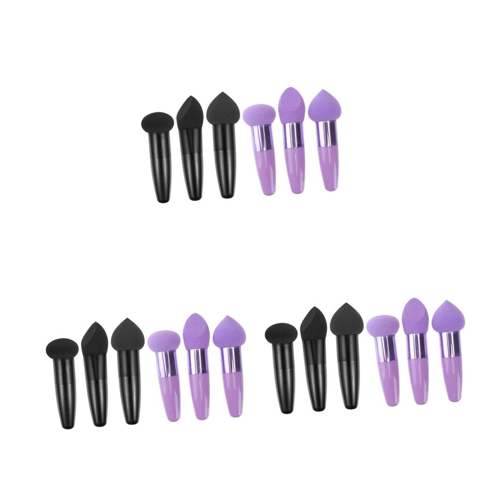 FOMIYES 18-Piece Makeup Sponge Pen Set for Liquid and Powder Foundation