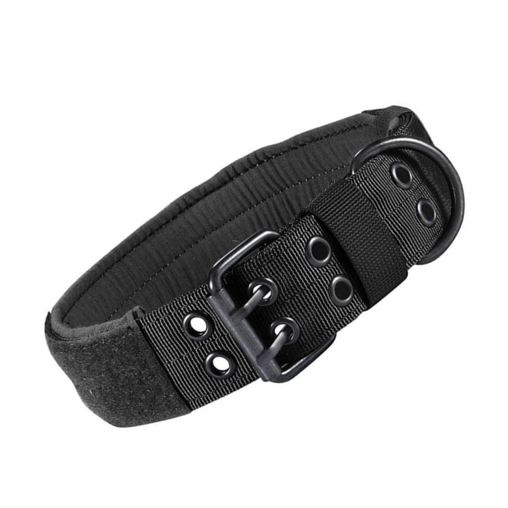 WOONEKY Adjustable Nylon Dog Collar for Large Dogs
