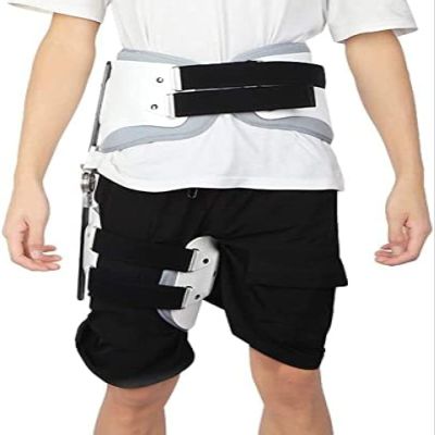 Left-Leg Thigh and Hip Support for Sciatica Relief