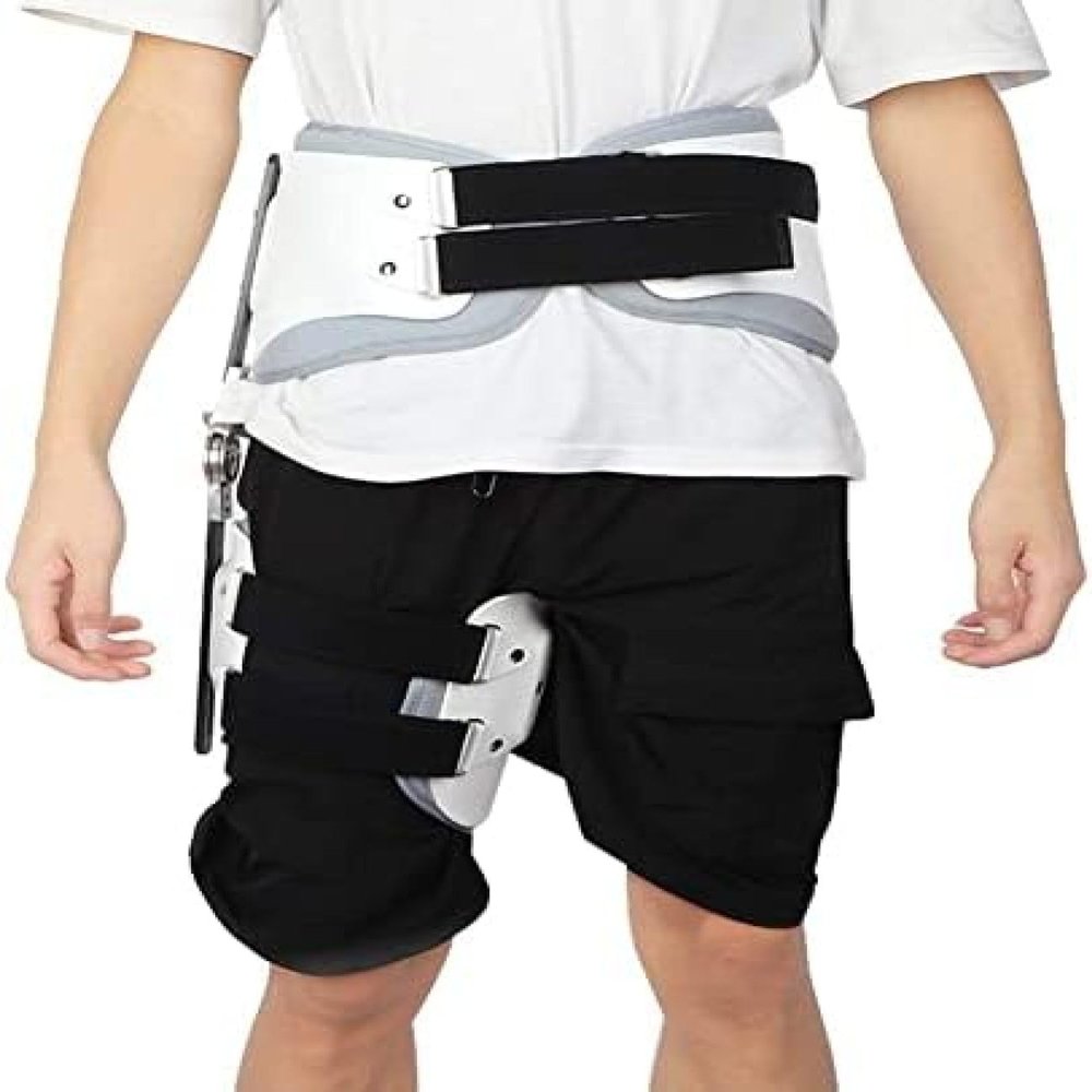 Left-Leg Thigh and Hip Support for Sciatica Relief