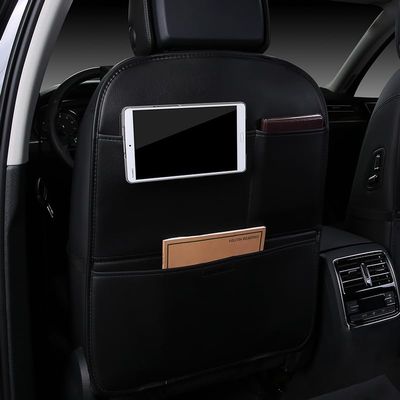 2-Piece Waterproof PU Leather Backseat Anti-Kick Pads for Ford Focus 2004–2010
