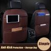 2-Piece Waterproof PU Leather Backseat Anti-Kick Pads for Ford Focus 2004–2010 view 2