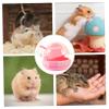 Pink Plastic Hamster Carrier with Handle view 4