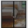 Pet-Friendly Zipper Door Screen with Insect Protection view 1