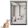 DTREEL Magnetic Screen Door, 80 x 200 cm, Self-Closing Mesh Curtain view 1