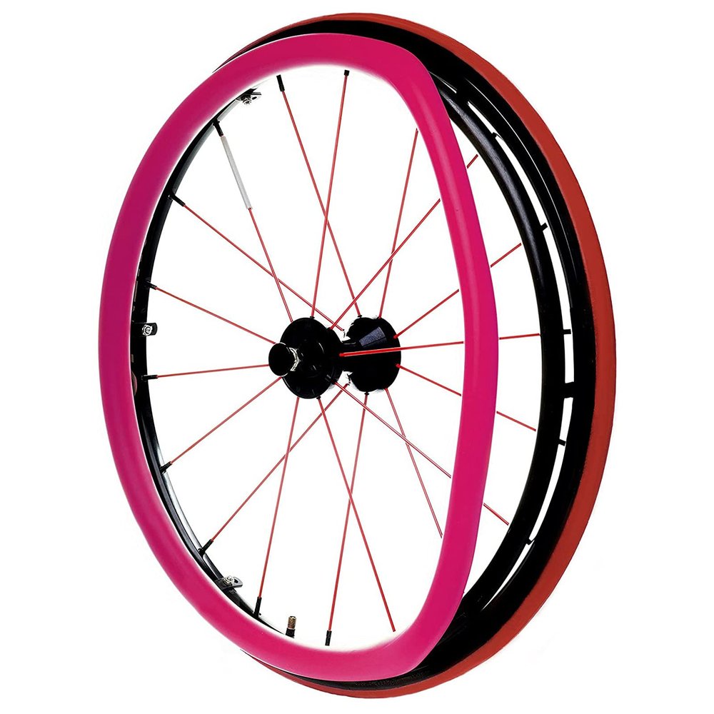 OHaGin 1-Pair Wheelchair Push-Rim Covers for 24-Inch Rear Wheels