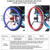 OHaGin 1-Pair Wheelchair Push-Rim Covers for 24-Inch Rear Wheels view 2