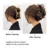Messy Curly Bun Hairpiece with Claw Clip, 1 Piece view 3