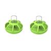 INOOMP 2-Piece Pet Water Fountain and Food Bowl Set, Green view 4