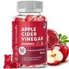 Apple Cider Vinegar Gummies with Pomegranate-Beet Juice, Apple Cider Vinegar Capsules & Gummies, Formulated with Vitamin B12—30-Day Supply view 1