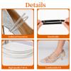 3 Pairs of Elastic Rhinestone High-Heel Shoe Straps with Non-Slip Stickers view 3