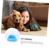 INOOMP 2-Piece Pet Water Bowl and Dispenser for Dogs, Blue view 4