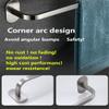 Simple 65 cm Single-Bar Towel Rack, Self-Adhesive, No-Drill, 304 Stainless Steel view 4