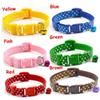 Supvox 2-Pack Dots Dog Collar with Bell for Small Dogs view 3