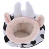ORFOFE Pet Hamster Cotton Nest, Warm Fuzzy Hamster Bed and Cozy Retreat for Small Pets, Cages, Sofas and view 1