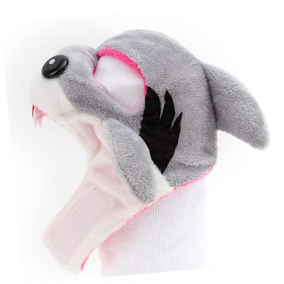 INOOMP Shark Hat for Cats and Dogs, Cosplay Headwear, Soft Comfortable Fabric, Party Accessory, Size L