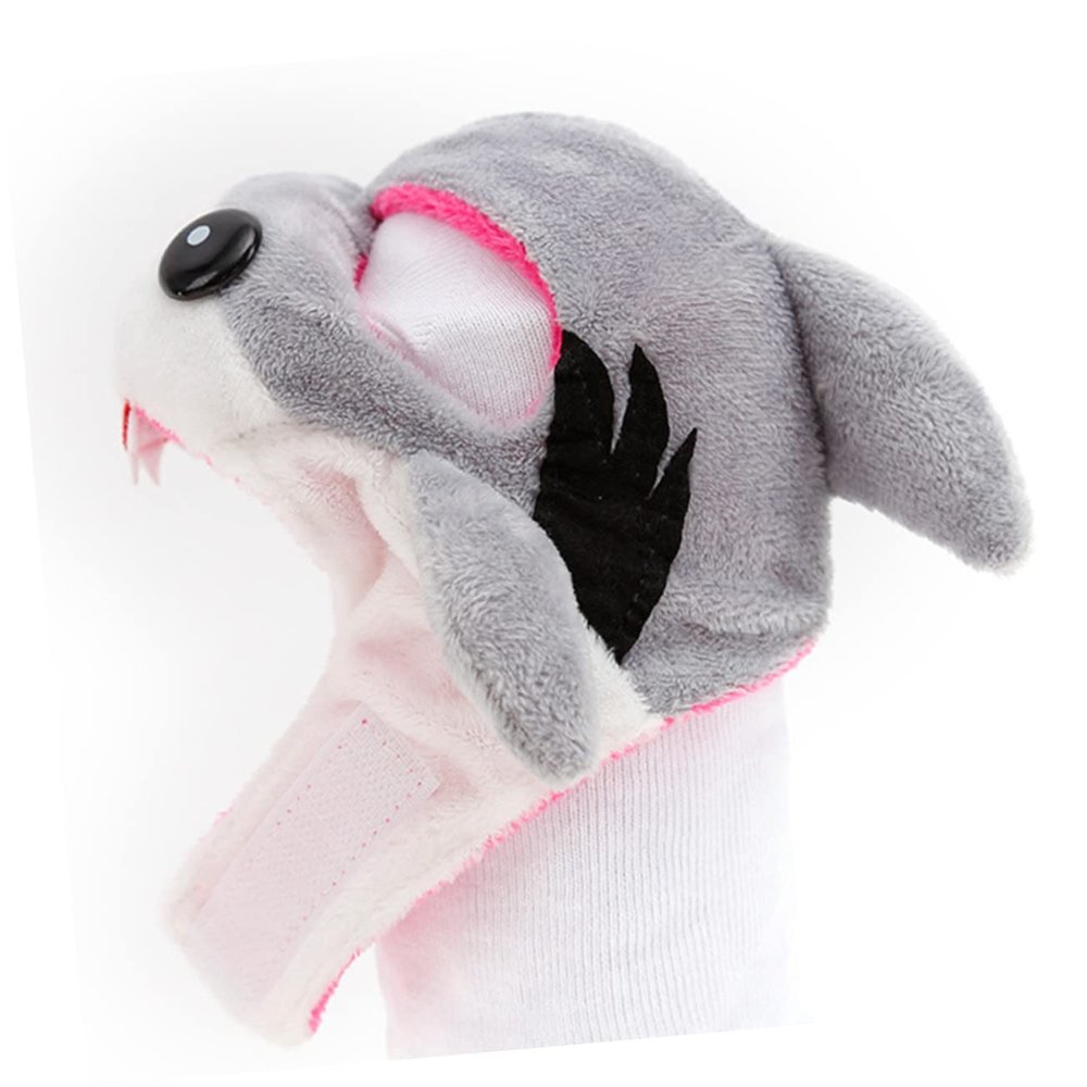 INOOMP Shark Hat for Cats and Dogs, Cosplay Headwear, Soft Comfortable Fabric, Party Accessory, Size L