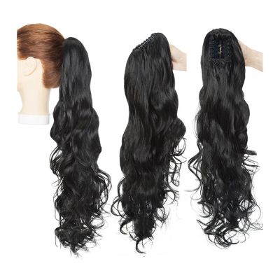 61 cm Long Wavy Ponytail Extension with Claw Clip