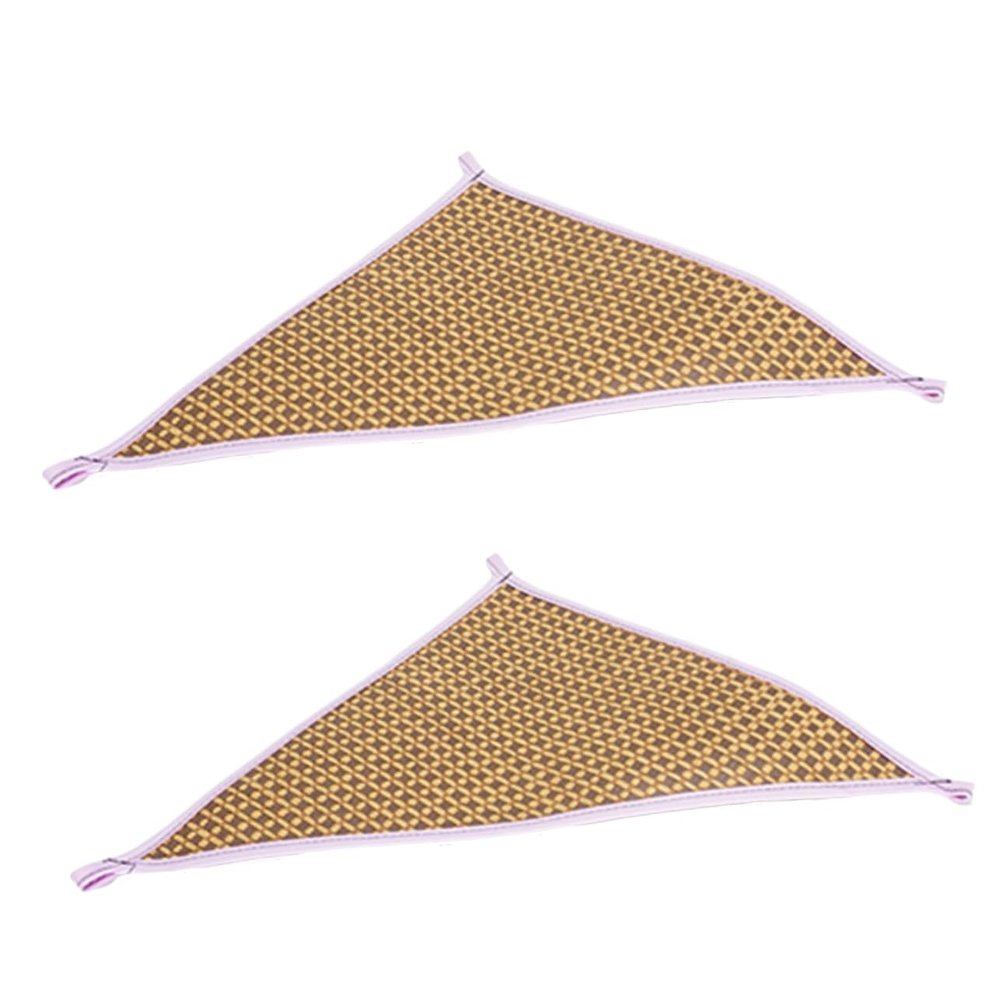 INOOMP Triangle Reptile Hammocks with Rings, Cooling, 2-Pack