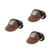 Sosoport 3-Piece Dog Sun Hats, Adjustable Outdoor Headwear for Small and Large Dogs view 1