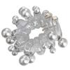 FRCOLOR 3-Piece Beaded Coil Hair Ties, Elastic Spiral Hair Accessories for Women view 3