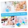 Healvian Unicorn Bath Sponges, Soft PE Bath Sponge with Hanging Loop, 2 Pieces view 2