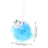 Healvian Unicorn Bath Sponges, Soft PE Bath Sponge with Hanging Loop, 2 Pieces view 3