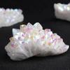 AtkitS Beautiful Natural Angel Aura Quartz Cluster Healing Crystal Rock Decor, 100–110 g view 2