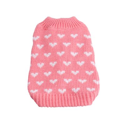 INOOMP Pet Clothing Attractive Slim Dog Sweater, Dog Coat, Raincoat, Winter Clothing, Crew-Neck Pet Accessory