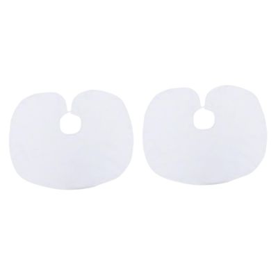 MAGICLULU 2-Piece Nylon Haircut Cape, Waterproof, White