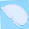 MAGICLULU 2-Piece Nylon Haircut Cape, Waterproof, White view 3
