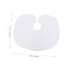 MAGICLULU 2-Piece Nylon Haircut Cape, Waterproof, White view 4