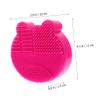 MAGICLULU 2-Piece 2-in-1 Makeup Brush Holder and Face-Cleansing Pad Set view 3